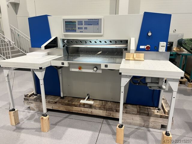 Papierschneidemaschine Wohlenberg 115CutTec Paper Cutting Guillotine