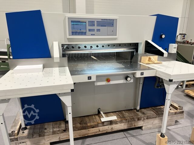Papierschneidemaschine Wohlenberg 115CutTec Paper Cutting Guillotine