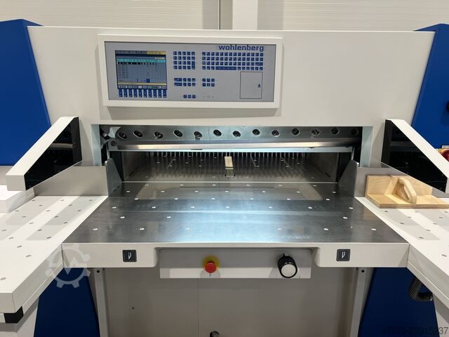 Papierschneidemaschine Wohlenberg 115CutTec Paper Cutting Guillotine