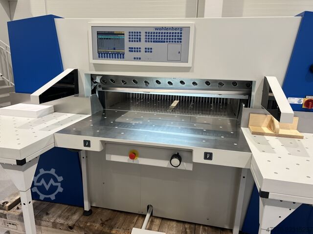 Papierschneidemaschine Wohlenberg 115CutTec Paper Cutting Guillotine