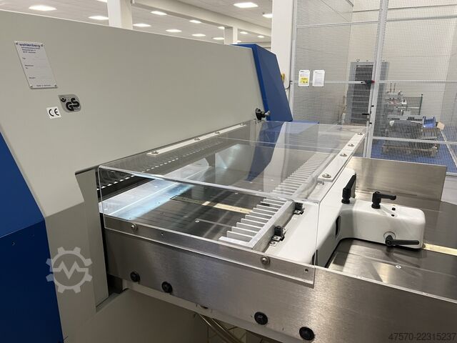 Papierschneidemaschine Wohlenberg 115CutTec Paper Cutting Guillotine