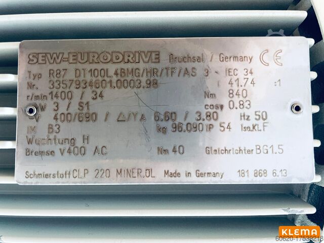 Electric motor SEW-EURODRIVE R87DT100L4BMG/HR/TF/AS