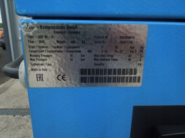 Screw compressor ALUP SCK 30-10