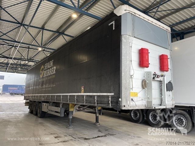 Auflieger mit Pritsche & Plane Schmitz Cargobull Curtainsider Standard