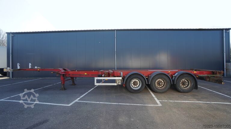 Containertransport Renders 3 AXLE EXTENDABLE CONTAINER TRANSPORT TRAILER