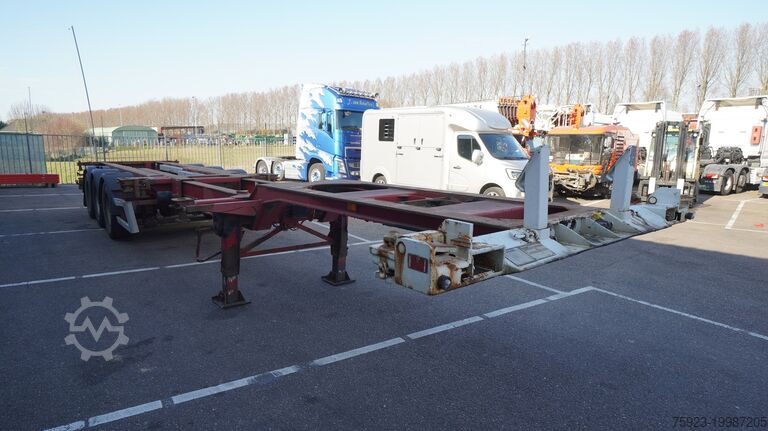 Containertransport Renders 3 AXLE EXTENDABLE CONTAINER TRANSPORT TRAILER