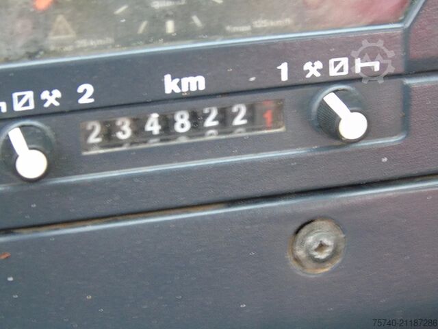 Kranwagen DAF CF 75.240 ATI + EURO 2 + HIAB 090 + 3SIDE TIPPER