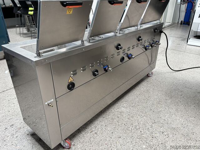 Ultrasonic cleaning plant Glogar HA 4x24L DIS
