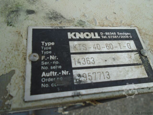 5620 - EMULSION PUMP KNOLL KNOLL KTS-40-60-T-G