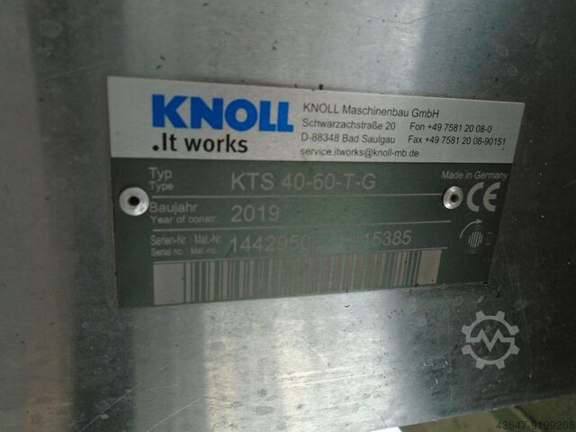 5620 - EMULSION PUMP KNOLL KNOLL KTS-40-60-T-G