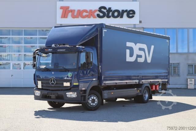 Flatbed truck with tarp Mercedes-Benz Atego 1224 L Curtainsider