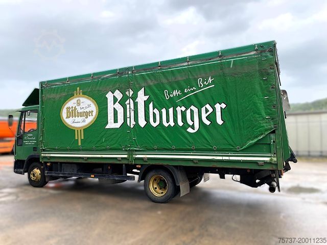 Transporter mit Pritsche & Plane IVECO ML 75 E 15R