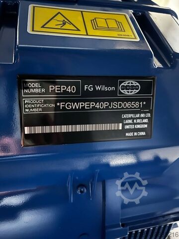 Generator set FG Wilson P110-3 - 110 kVA Genset - DPX-16008