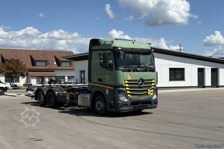 Wechselfahrgestell LKW Mercedes-Benz Actros 2542 6x2 BDF+HB / Swiss-Vehicle