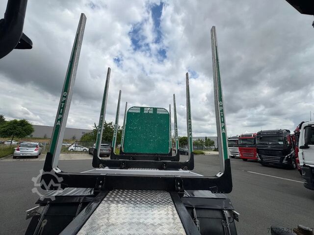 Holztransporter MAN TGX 33.580 33.580 6x4 BL Kurzholz mit TajfunLIV...