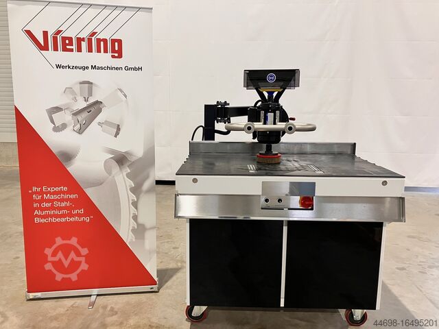 Brush deburring machine Q-Fin TopGrinder