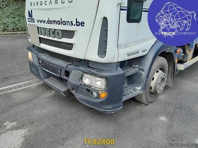 Sliding tarpaulin Iveco EuroCargo 120e25 Euro 5 - ENGINE DAMAGE -