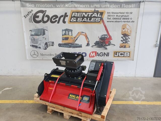 Häcksler Seppi M. MINI-BMS 105 Mulcher / DEMO / Drehmotor