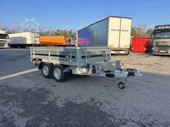 Tipper trailer MARTZ KIPPER 250/2 C S 2T RüCKWäRTSKIPPER VERZINKT, KNOTT-ACHSEN, 2 STK. VORHANDEN
