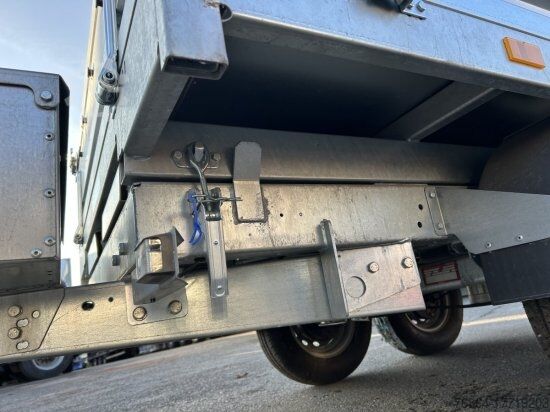 Tipper trailer MARTZ KIPPER 250/2 C S 2T RüCKWäRTSKIPPER VERZINKT, KNOTT-ACHSEN, 2 STK. VORHANDEN