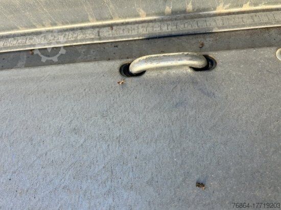 Tipper trailer MARTZ KIPPER 250/2 C S 2T RüCKWäRTSKIPPER VERZINKT, KNOTT-ACHSEN, 2 STK. VORHANDEN