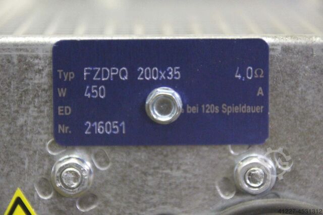 Power resistance Frizlen FZDPQ 200x35