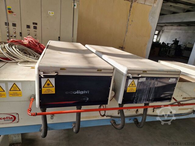 4-lamp UV-drying tunnel Cefla Ecolight TLF/BB/4+TTE 4000