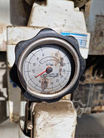 1-Cylinder Roller coating machine Buerkle SAL1300