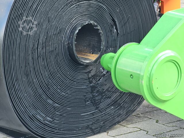 Roll and reel installation system Wolf Technik für Baumaschinen Rollentraverse WRT.7000.3