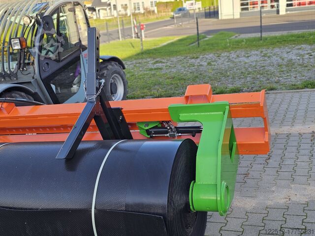 Roll and reel installation system Wolf Technik für Baumaschinen Rollentraverse WRT.7000.3