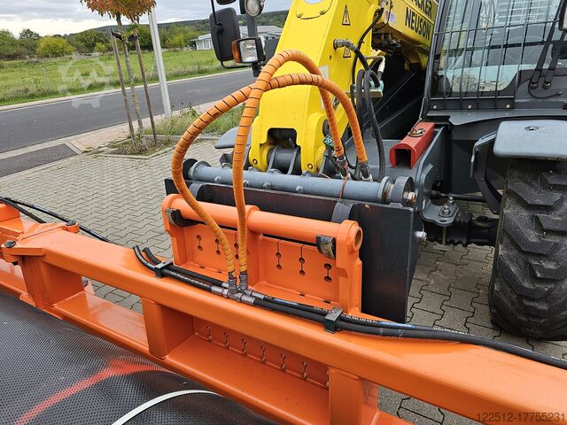 Roll and reel installation system Wolf Technik für Baumaschinen Rollentraverse WRT.7000.3