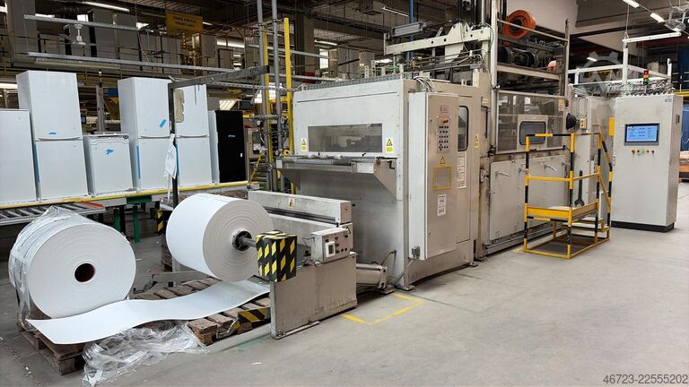 Thermoformmaschine COMI HEDL 2000x800x200