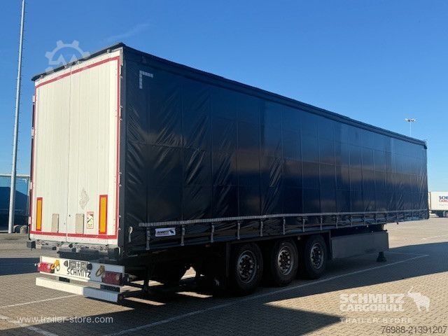 Open semitrailer with tarp Schmitz Cargobull Curtainsider Standard