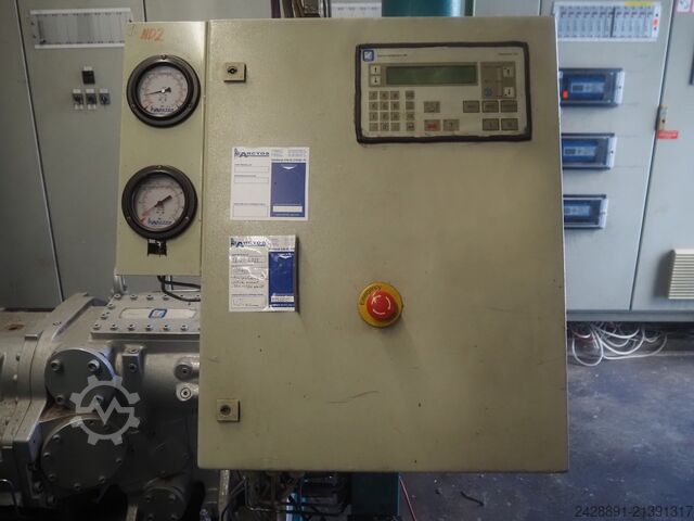 Ammonia refrigeration system (NH3) Sabroe, York, Stal SAB 83, SVA26E, ARLEX ND