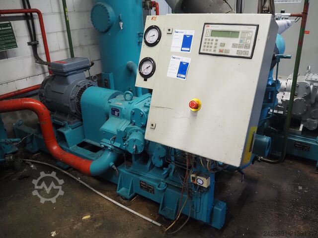 Ammonia refrigeration system (NH3) Sabroe, York, Stal SAB 83, SVA26E, ARLEX ND