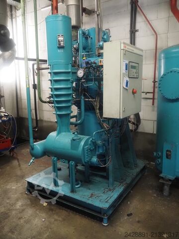 Ammonia refrigeration system (NH3) Sabroe, York, Stal SAB 83, SVA26E, ARLEX ND
