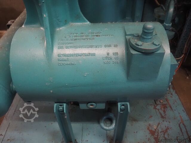 Ammonia refrigeration system (NH3) Sabroe, York, Stal SAB 83, SVA26E, ARLEX ND