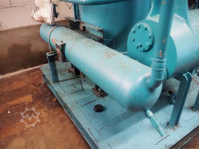 Ammonia refrigeration system (NH3) Sabroe, York, Stal SAB 83, SVA26E, ARLEX ND