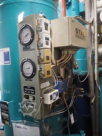 Ammonia refrigeration system (NH3) Sabroe, York, Stal SAB 83, SVA26E, ARLEX ND