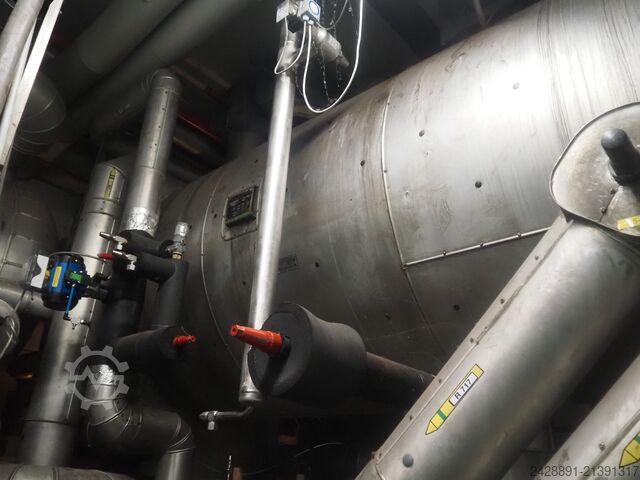 Ammonia refrigeration system (NH3) Sabroe, York, Stal SAB 83, SVA26E, ARLEX ND