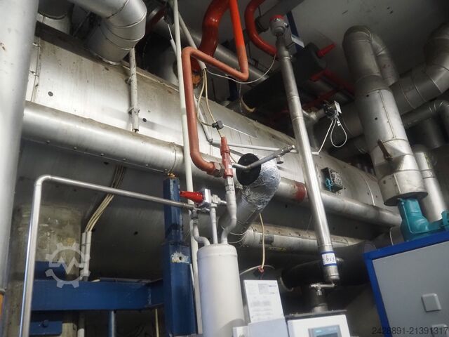 Ammonia refrigeration system (NH3) Sabroe, York, Stal SAB 83, SVA26E, ARLEX ND