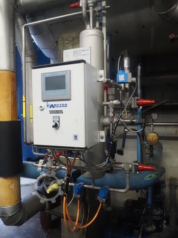 Ammonia refrigeration system (NH3) Sabroe, York, Stal SAB 83, SVA26E, ARLEX ND