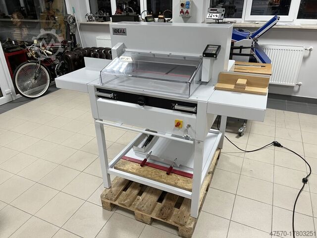 Paper cutting machine Paper cutting guillotine Ideal 5255