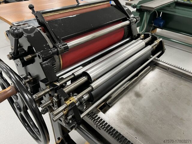 Letterpress machine Proofing press 55x65cm Antique
