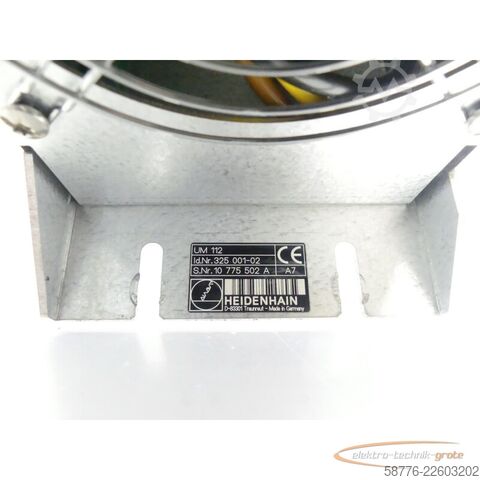 Komponente Heidenhain UM 112 ID 325 001-02 SN10775502A im Austausch (Exchange)