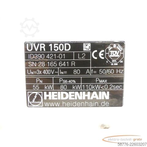 Komponente Heidenhain UVR 150D 390 421-01 SN28165641R generalüberh.+ 3 Monate Gewährleist.
