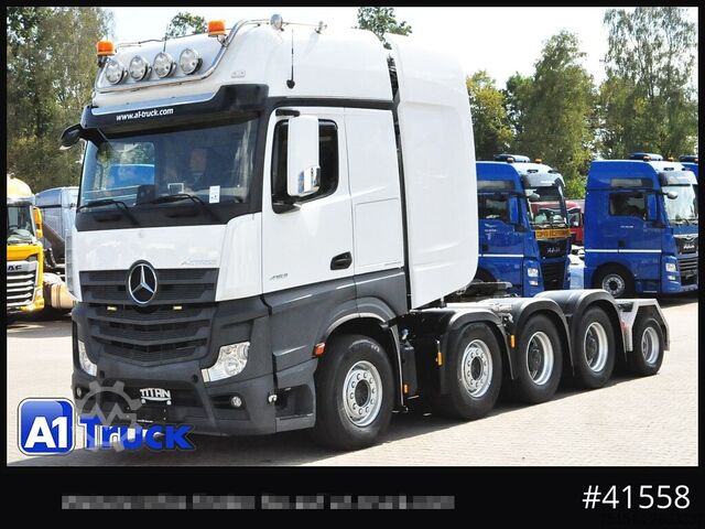 Schwerlast LKW/SZM MERCEDES-BENZ 4163 SLT, Titan, Andockachse, Turbo Retarder Kupplung