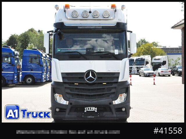 Schwerlast LKW/SZM MERCEDES-BENZ 4163 SLT, Titan, Andockachse, Turbo Retarder Kupplung