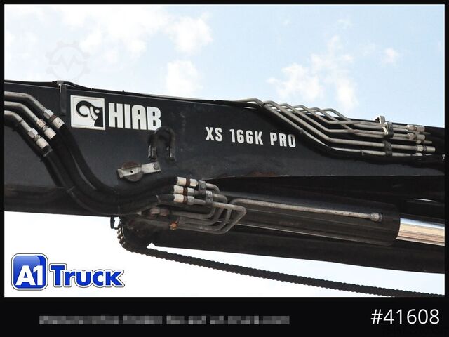 Autokran SCANIA R400, HIAB XS 166-3 Lift-Lenkachse