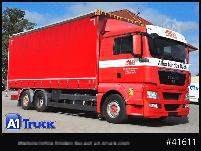 Spezial-LKW MAN TGX 26.360 BL Tautliner Intarder Lenkachse